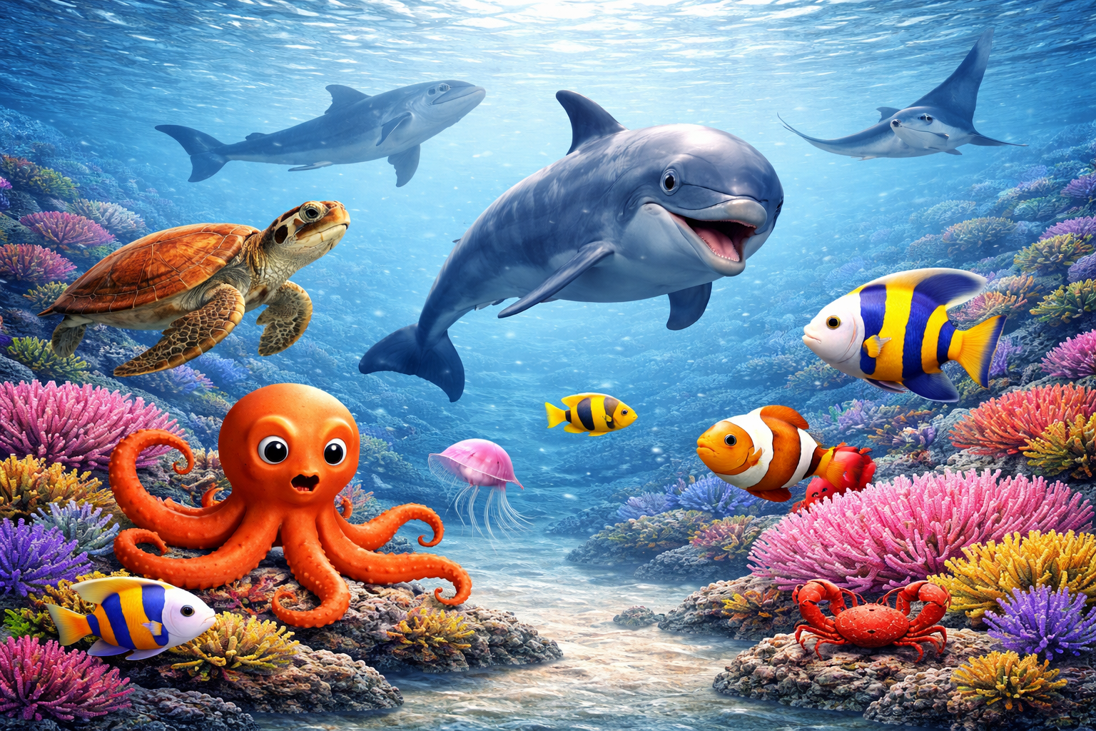 Animals of the Sea: How Much Do You Really Know?