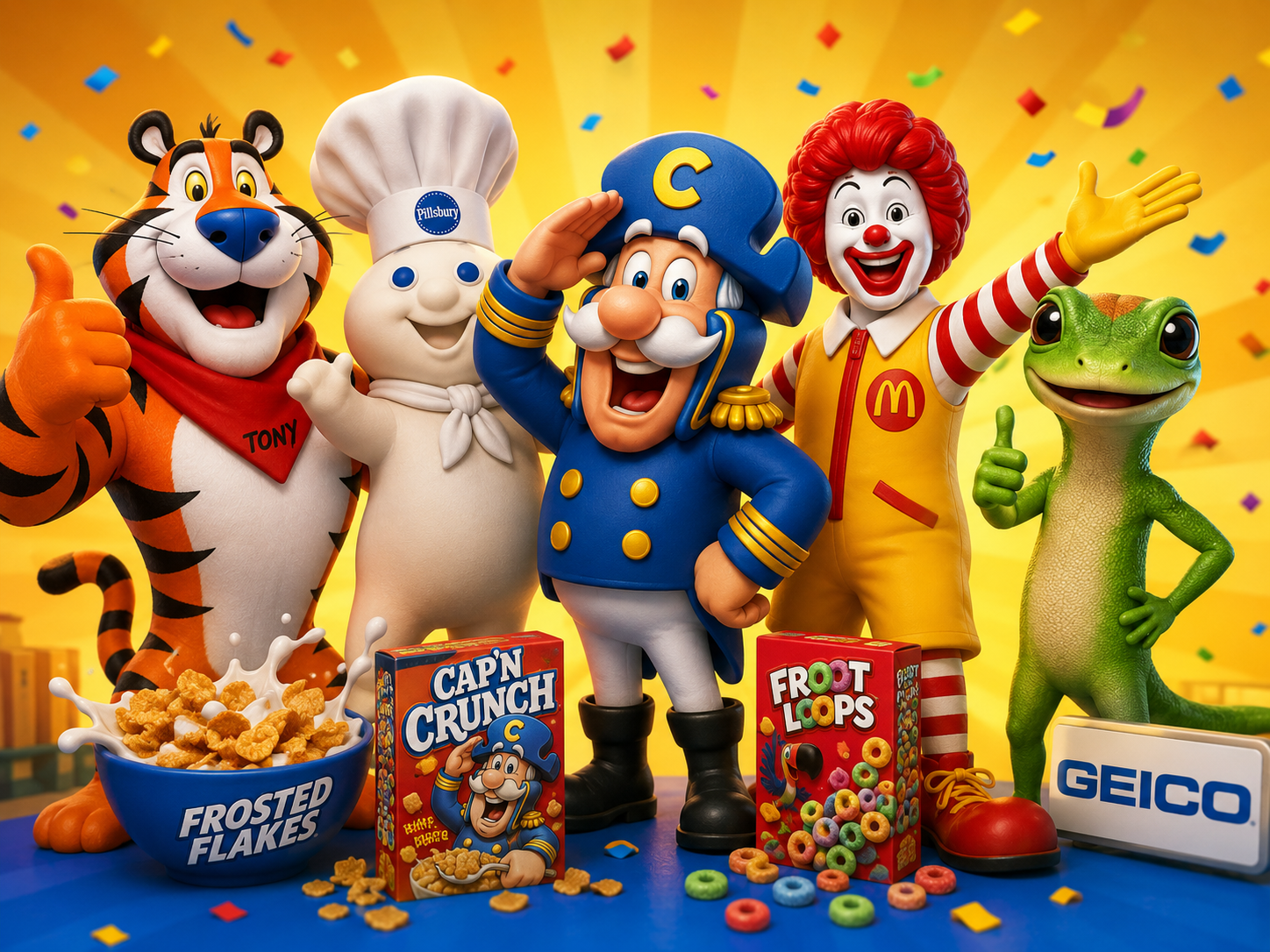 Famous Food Mascots Quiz